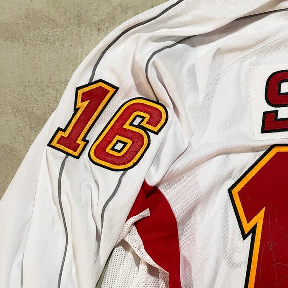 Signed Reebok Calgary Flames 2008 Superskills Danone - Mark Smith Jersey #16 - Picture 11 of 16
